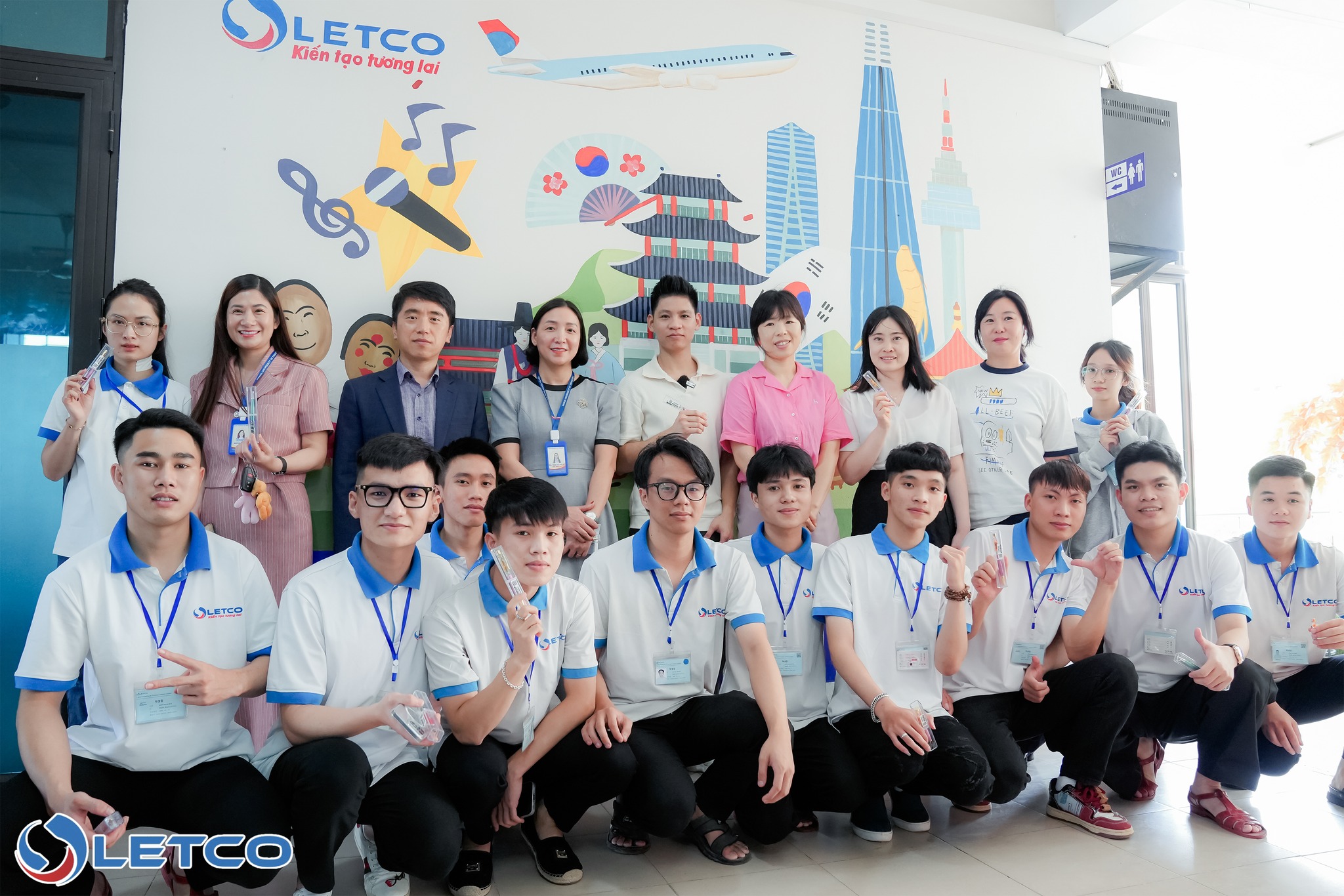 Trường NAMHAE thăm trung tâm Đào Tạo LETCO